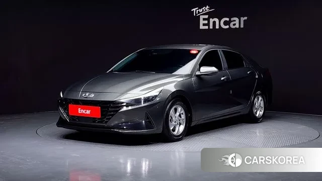 Hyundai Avante (CN7) 2021 Серый из Кореи