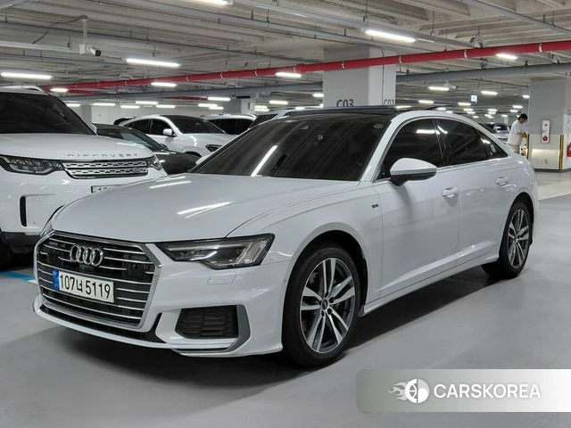 Audi A6 (C8) 2021 Белый из Кореи