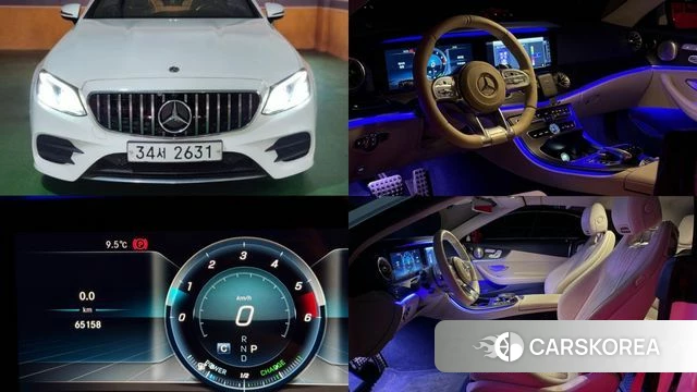 Mercedes-Benz E-Class W213 2018 Белый из Кореи