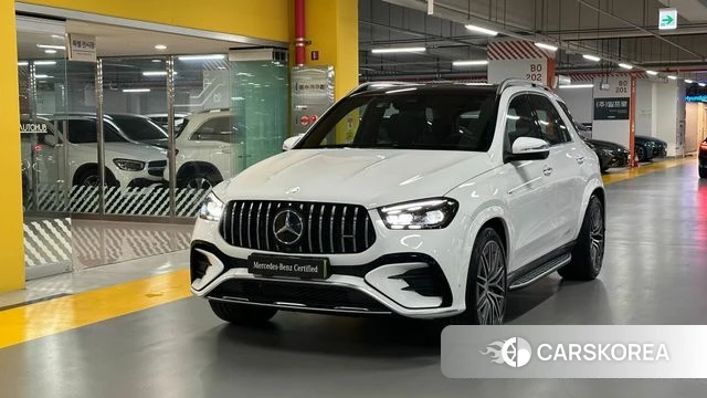 Mercedes-Benz GLE-Class W167 2025 Белый из Кореи