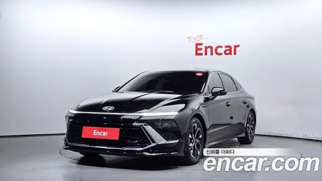 Hyundai Sonata D Edge (DN8) 2023 Черный из Кореи