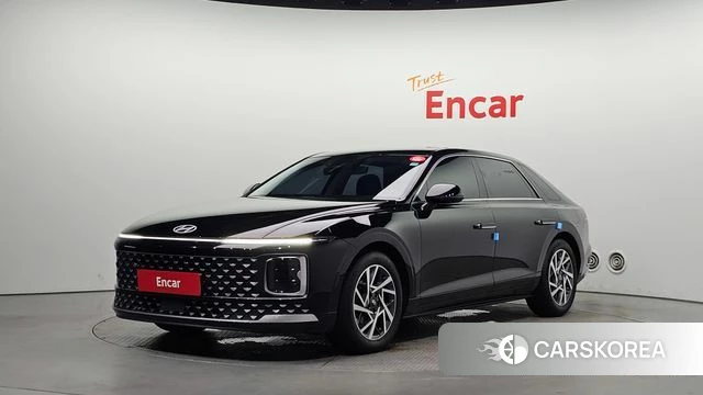 Hyundai Grandeur Hybrid (GN7) 2023 Черный из Кореи