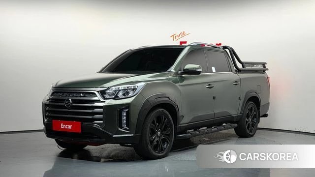 Ssangyong The New Rexton Sports Cannes 2022 Темно-зеленый из Кореи