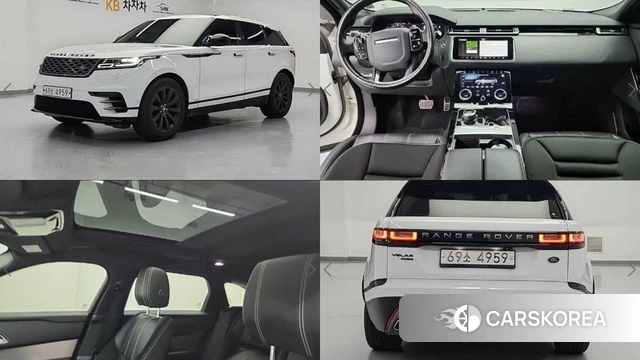 Land Rover Range Rover Velar 2018 Белый из Кореи
