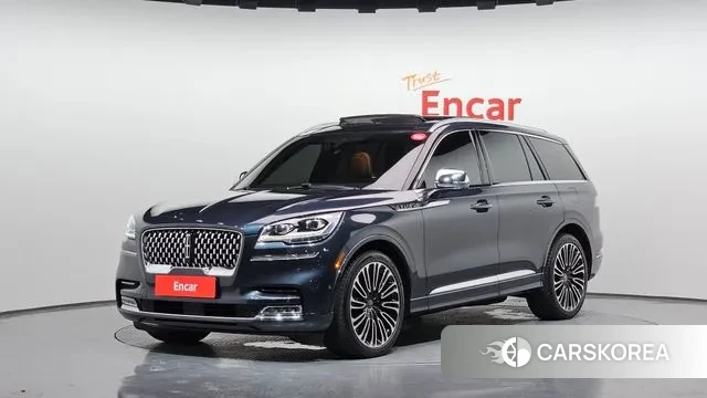 Lincoln Aviator 2nd generation 2020 Синий из Кореи
