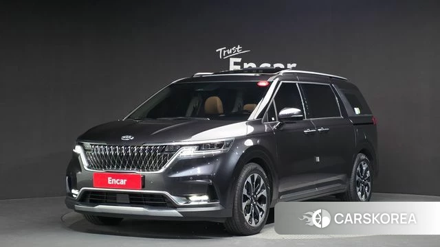 Kia Carnival 4th generation 2021 Серый из Кореи