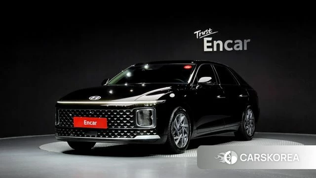 Hyundai Grandeur (GN7) 2023 Черный из Кореи