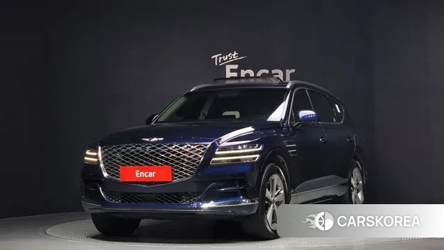 Genesis GV80 2021 Синий из Кореи