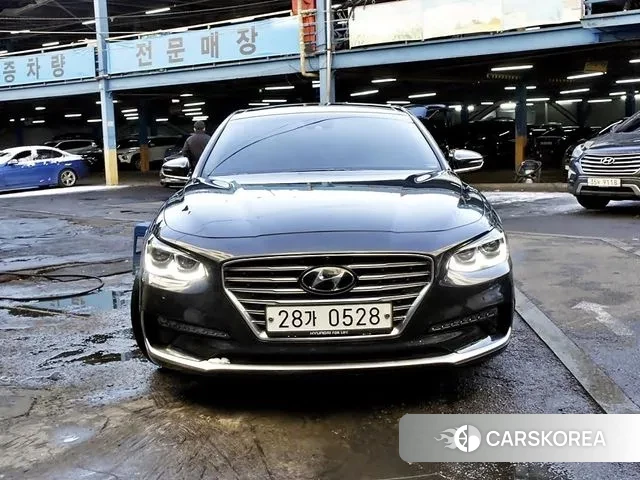 Hyundai Grandeur IG Hybrid 2019 Серый из Кореи