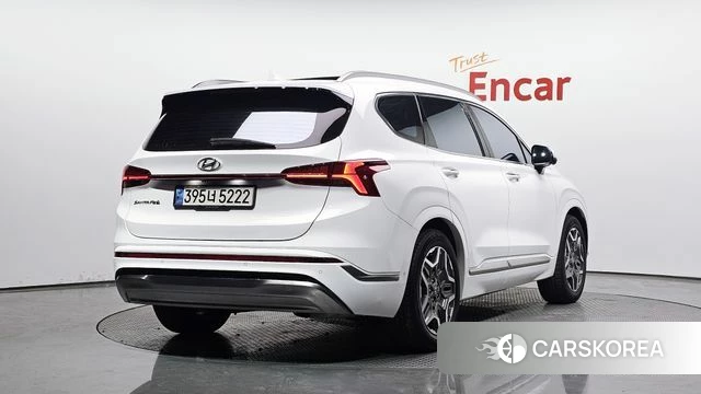 Hyundai The New Santa Fe 2023 Белый из Кореи