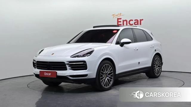 Porsche Cayenne (PO536) 2023 Белый из Кореи