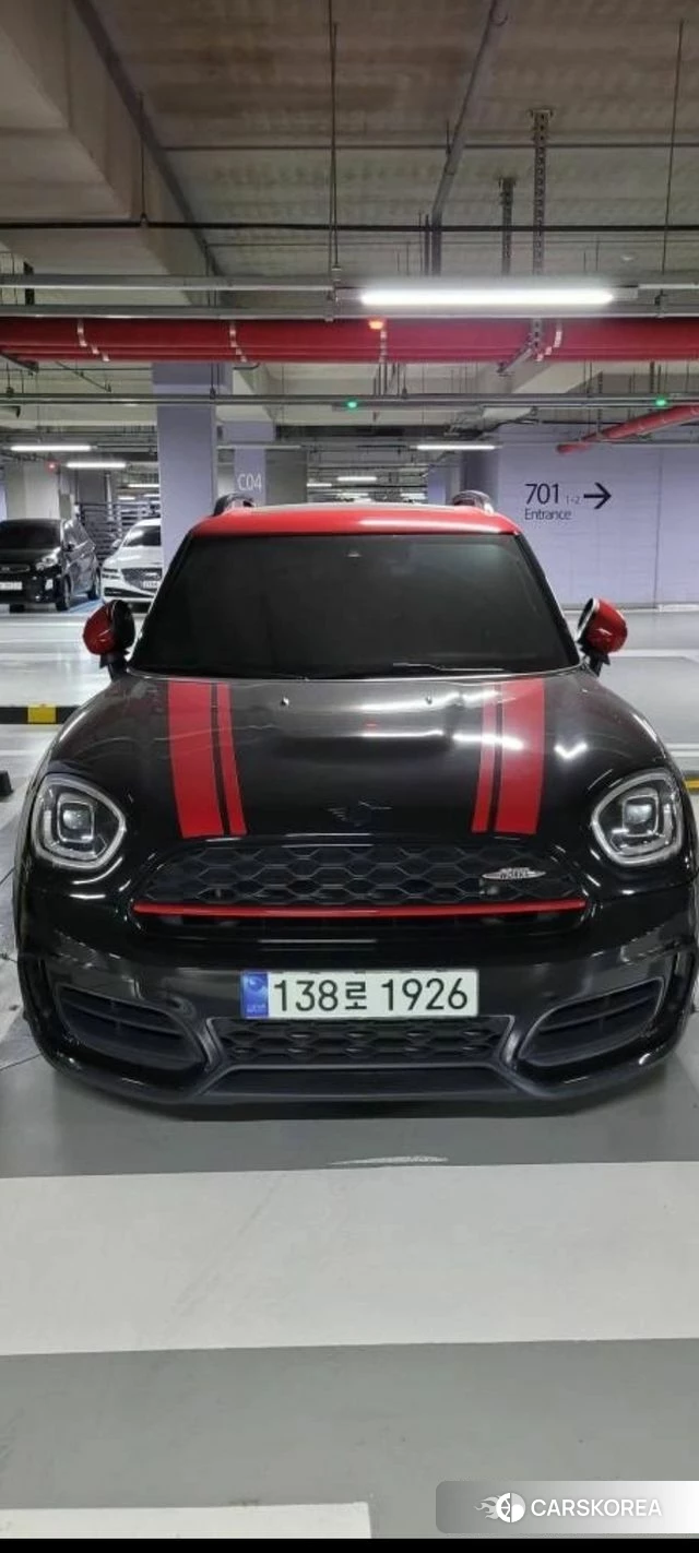 Mini Cooper S Countryman 2022 Черный из Кореи