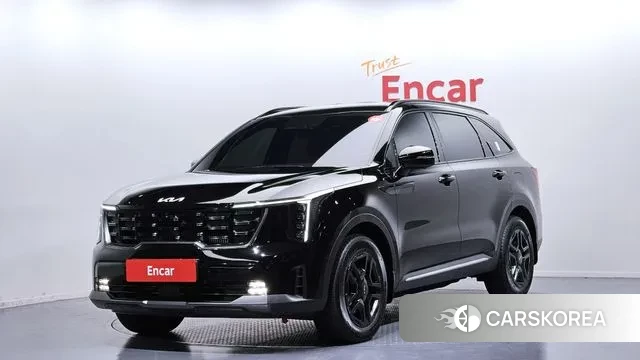 Kia The New Sorento 4th Generation 2024 Черный из Кореи