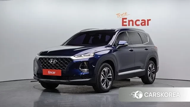 Hyundai Santa Fe TM 2019 Синий из Кореи