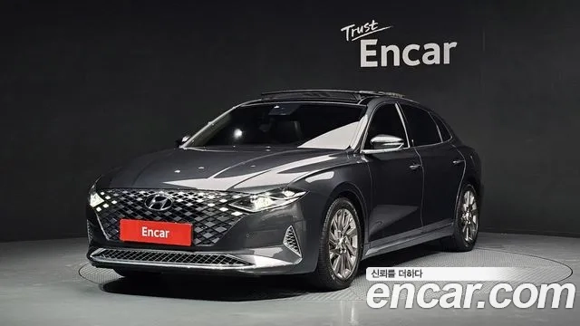 Hyundai The New Grandeur IG Hybrid 2020 Серый из Кореи