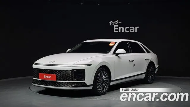 Hyundai Grandeur Hybrid (GN7) 2023 Белый из Кореи