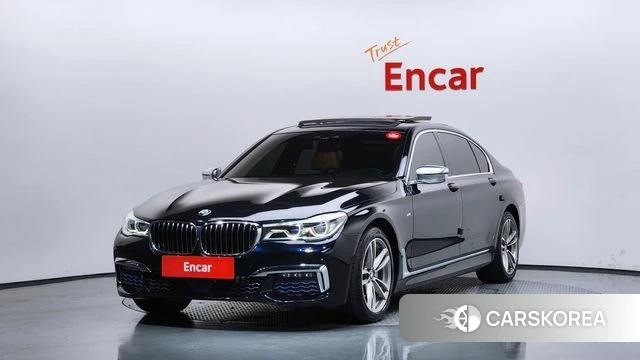 BMW 7 Series (G11) 2018 Черный из Кореи