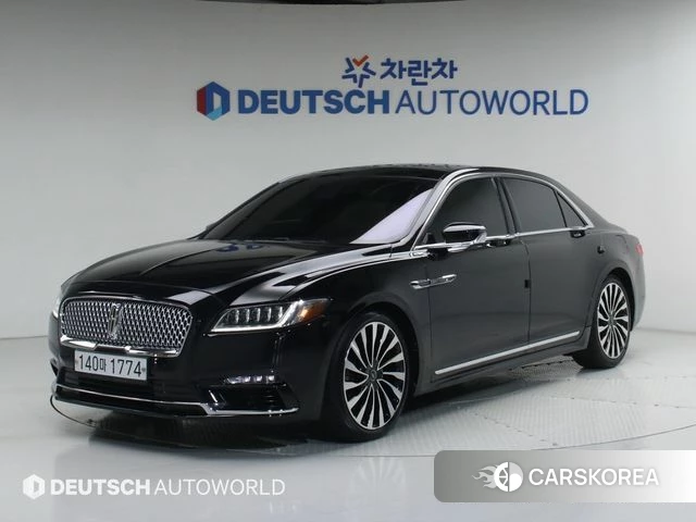 Lincoln Continental 10th Generation 2019 Черный из Кореи