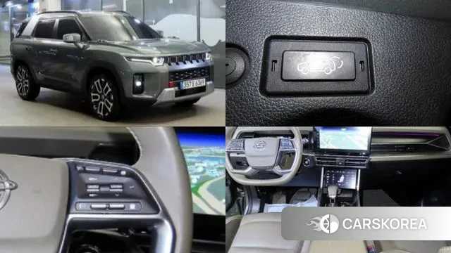 Ssangyong Torres 2023 Темно-зеленый из Кореи