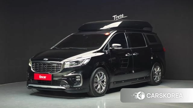 Kia The New Carnival 2019 Черный из Кореи
