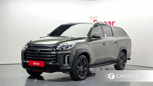 Ssangyong The New Rexton Sports Cannes 2022 Темно-зеленый из Кореи