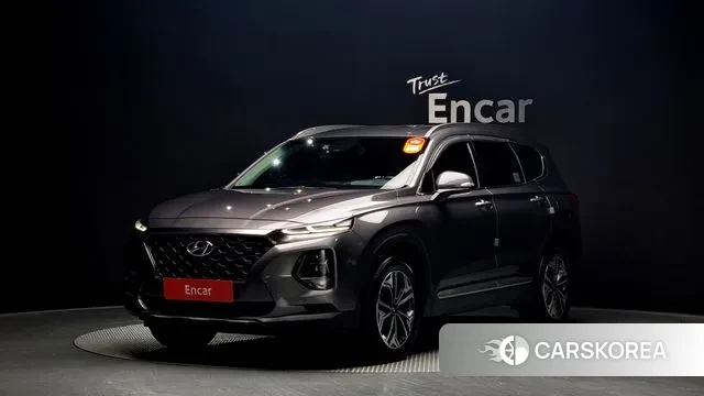Hyundai Santa Fe TM 2018 Серый из Кореи