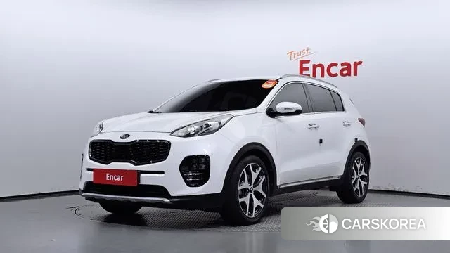 Kia Sportage 4th Generation 2018 Белый из Кореи