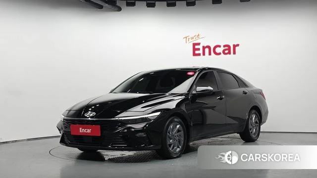 Hyundai The New Avante (CN7) 2024 Черный из Кореи
