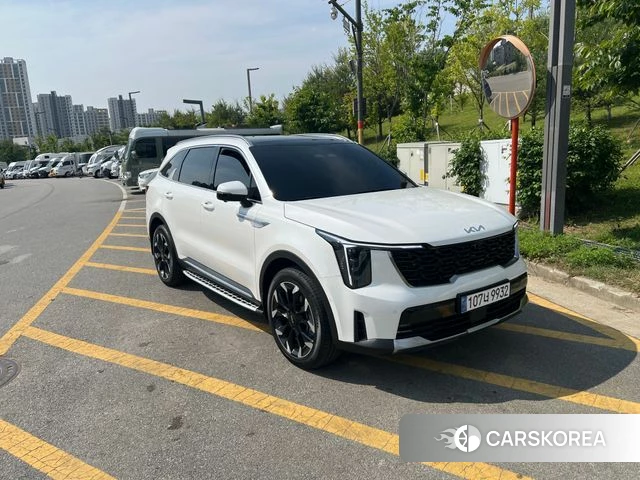 Kia The New Sorento 4th Generation 2025 Белый из Кореи
