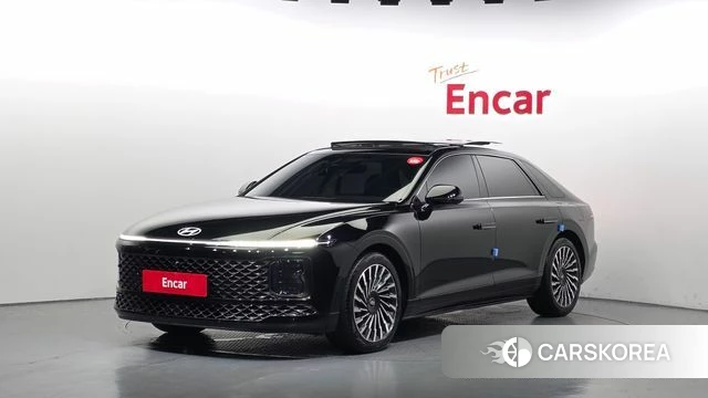 Hyundai Grandeur (GN7) 2024 Черный из Кореи