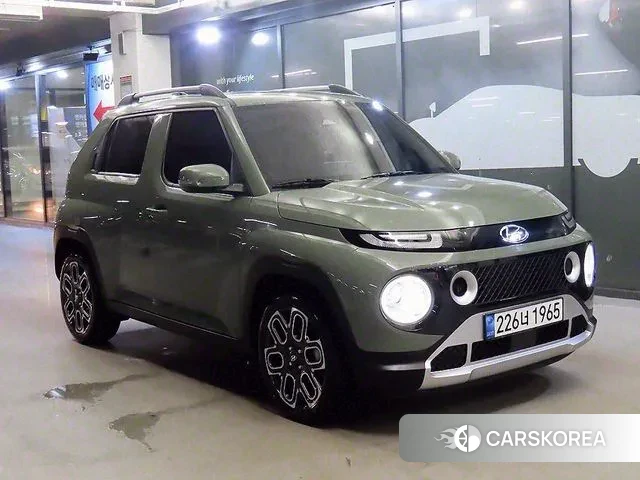 Hyundai Casper 2022 Зеленый из Кореи