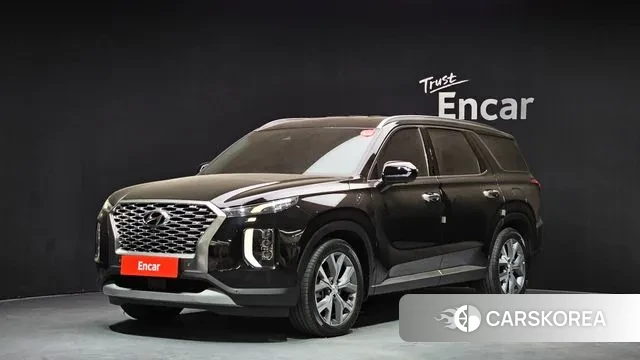 Hyundai Palisade 2022 Черный из Кореи