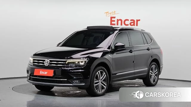 Volkswagen Tiguan Allspace 2020 Черный из Кореи