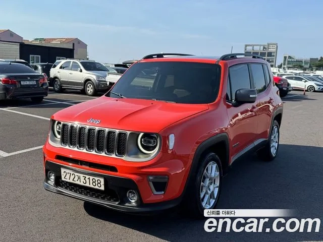 Jeep Renegade 2020 Оранжевый из Кореи