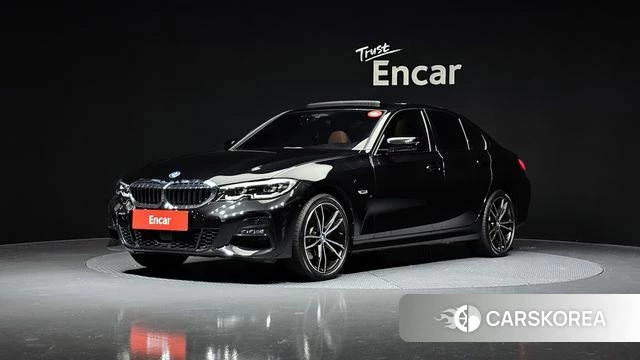 BMW 3 Series (G20) 2022 Черный из Кореи