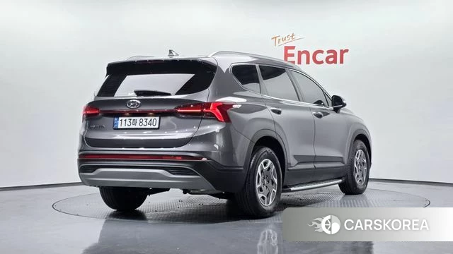 Hyundai The New Santa Fe 2023 Серый из Кореи