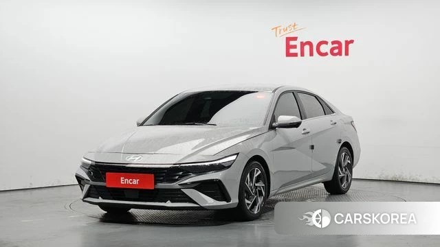 Hyundai The New Avante (CN7) 2023 Серебристо-серый из Кореи