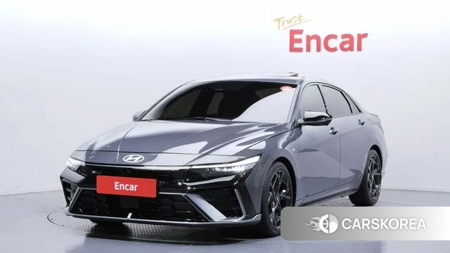 Hyundai The New Avante (CN7) 2024 Серый из Кореи