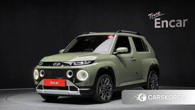 Hyundai Casper 2022 Зеленый из Кореи