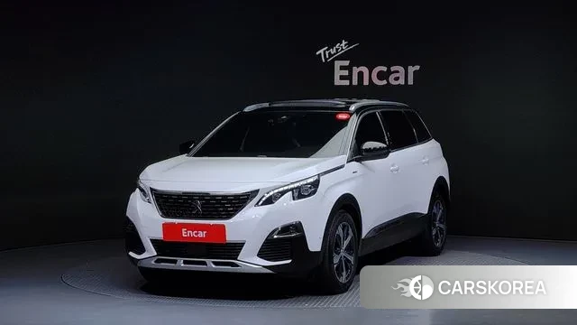 Peugeot 5008 second generation 2018 Белый из Кореи