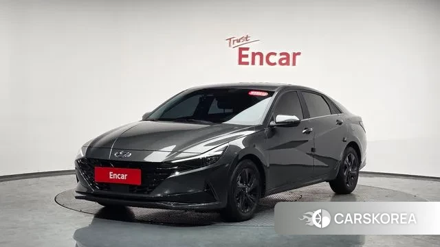 Hyundai Avante (CN7) 2021 Серый из Кореи