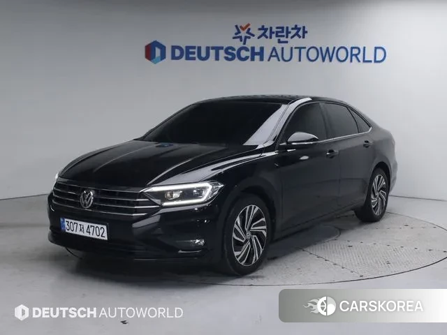 Volkswagen 7th Generation of Jetta 2020 Черный из Кореи