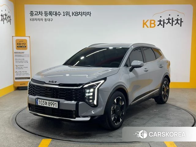 Kia The New Sportage 5th Generation 2025 Светло-серебряный цвет из Кореи