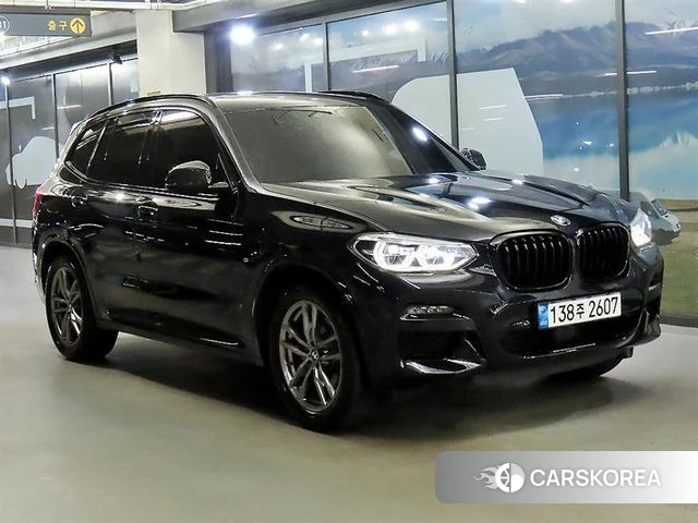 BMW X3 (G01) 2021 Черный из Кореи