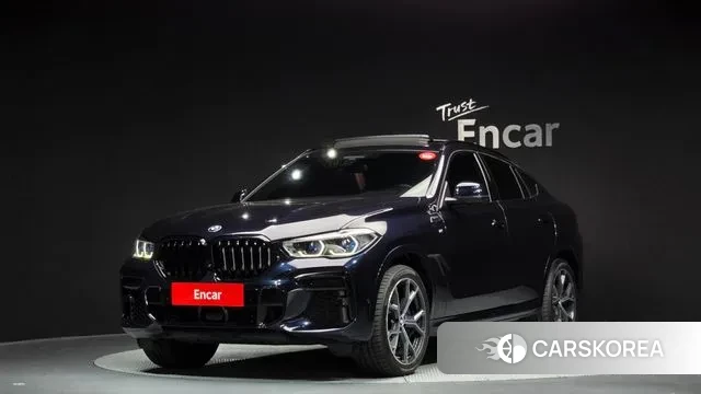 BMW X6 (G06) 2023 Черный из Кореи