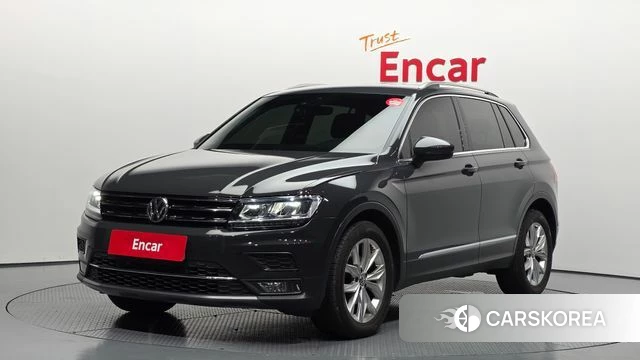 Volkswagen Tiguan second Generation 2018 Серый из Кореи