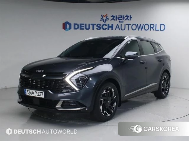 Kia Sportage 5th Generation 2021 Серый из Кореи