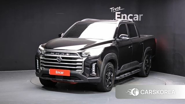 Ssangyong The New Rexton Sports Cannes 2021 Черный из Кореи