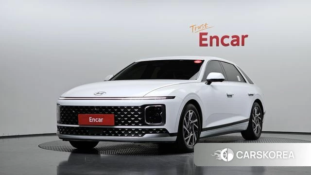 Hyundai Grandeur Hybrid (GN7) 2024 Белый из Кореи