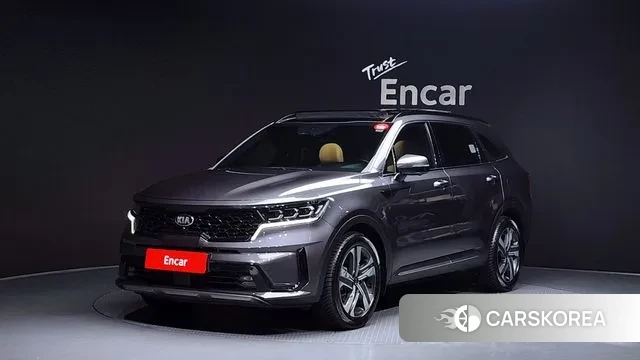 Kia Sorento 4th Generation 2021 Серый из Кореи